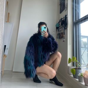 faux fur jacket. i got from Turkey
